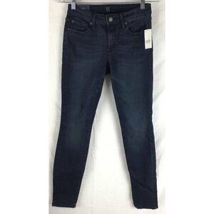 GAP Jeans 26 Short Blue Darkwash Super Skinny New